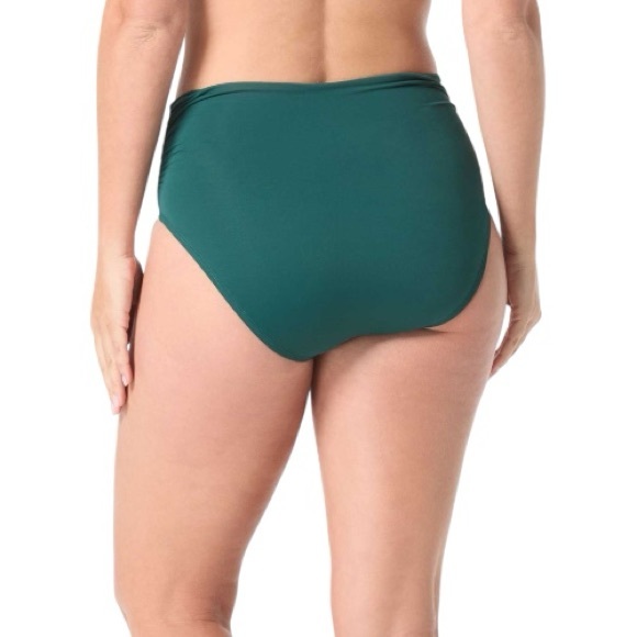 NWT Coco Reef - Size Large Ocean Green High-Waist Swim Bottom